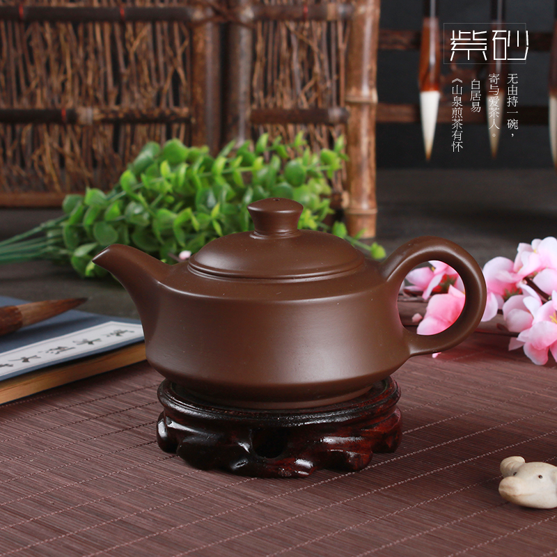 宜兴紫砂壶 茶具全手工茶壶 易泡壶 紫砂茶壶功夫茶具陶瓷家用壶