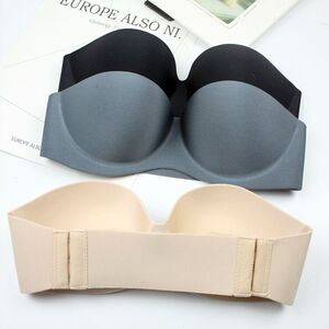 隐形无肩带抹胸内衣