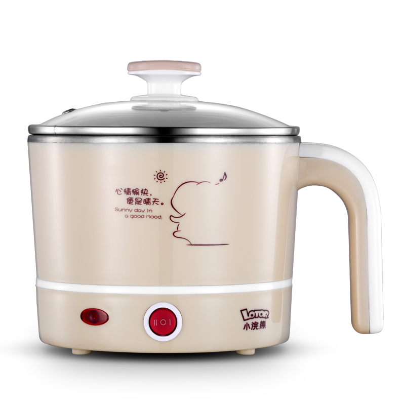 小浣熊多功能电热锅 宿舍电煮锅寝室锅泡面锅学生煮面锅家用电锅-1折抢购-上哪抢网