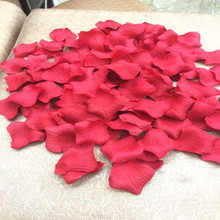 仿真玫瑰花瓣干花绢花瓣婚礼撒花婚床假花瓣蜡烛花瓣影楼道具花洒