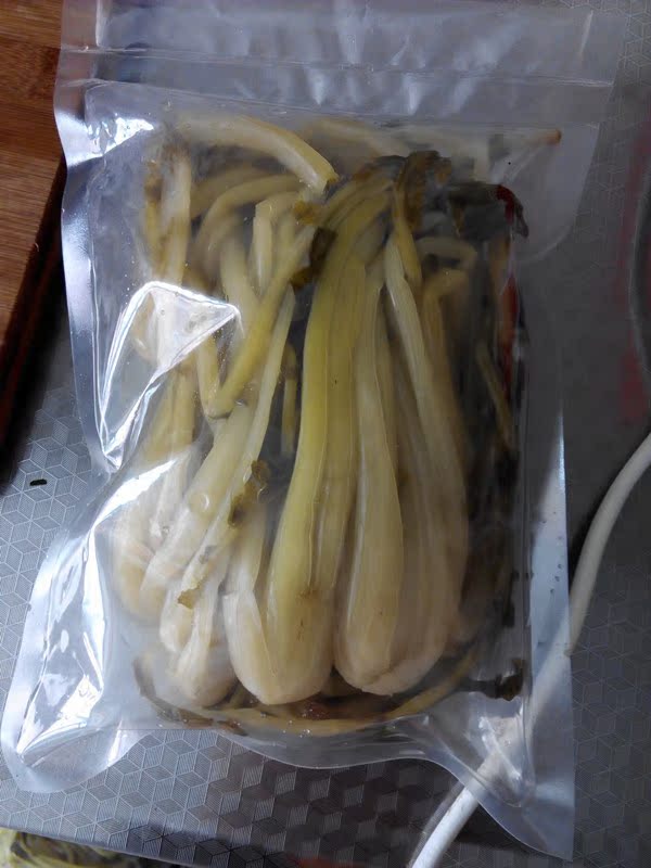 湖北广水特产 高杆白菜腌菜 剑杆腌菜 水腌菜 下饭菜