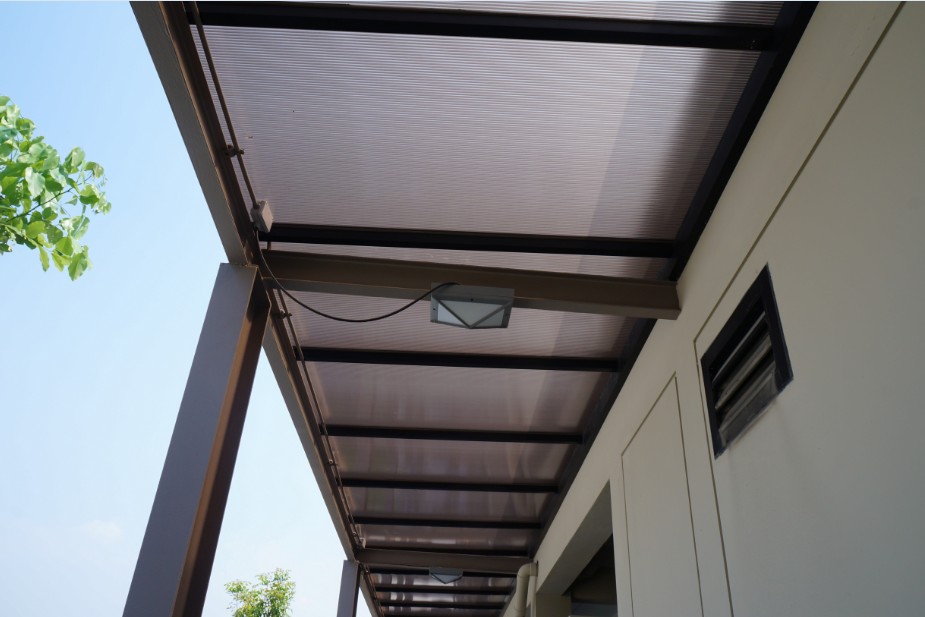 frp采光板阳光板阳光房耐力板 透明彩钢瓦采光瓦玻璃钢雨棚板平板