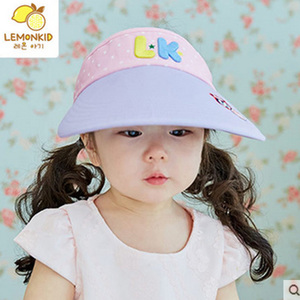 夏季儿童遮阳帽2-12岁