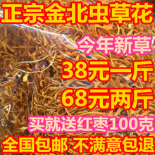 包邮 北虫草 天天特价 干货虫草花精选500g全国 虫草花正品