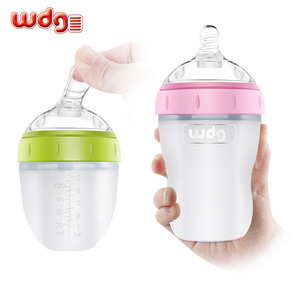 婴儿软硅胶仿真母乳奶瓶