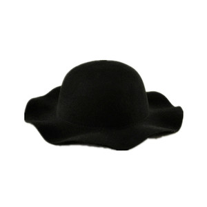 韩版秋冬毛呢礼帽帽子