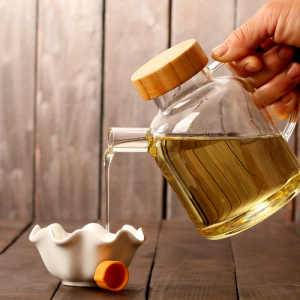 无铅超透亮玻璃油壶