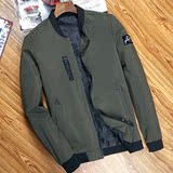 天天特价花花公子贵宾秋季夹克男外套韩版修身休闲棒球服薄款秋装