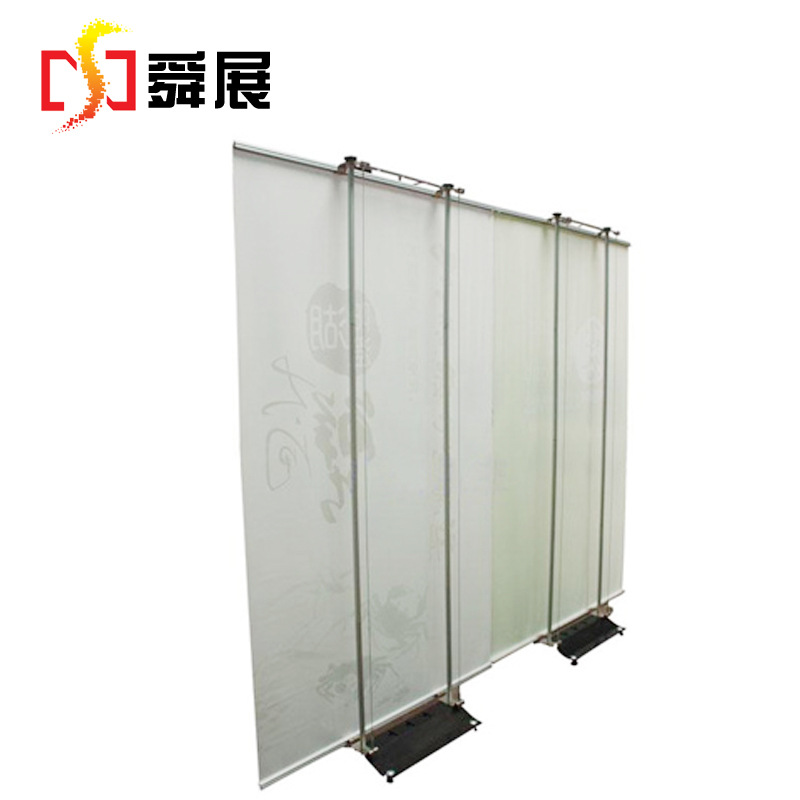 德式展架单面广告支架德展立式铝合金展示架展会签到背景架海报架