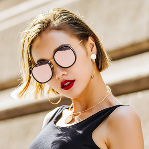 网红同款复古太阳镜