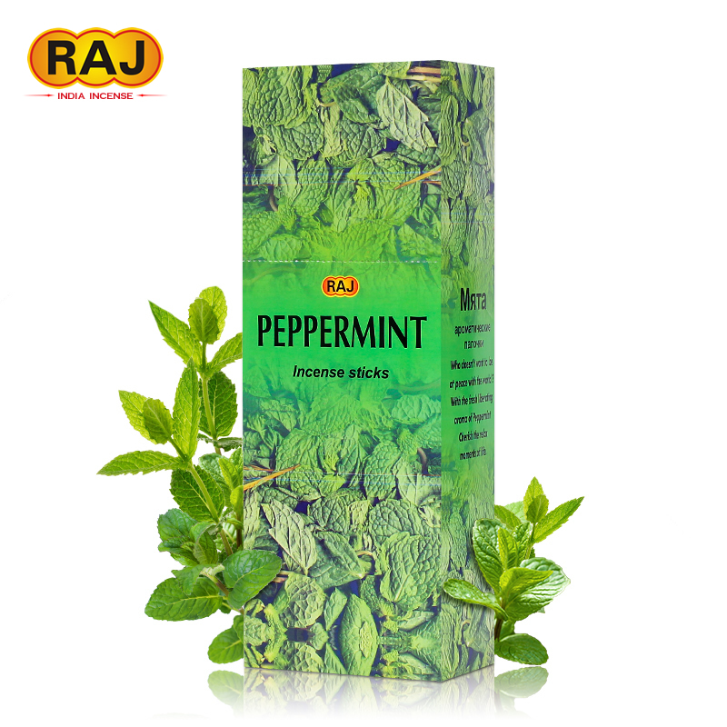 raj印度香 薄荷peppermint 正品印度原装进口手工香薰熏香线香168