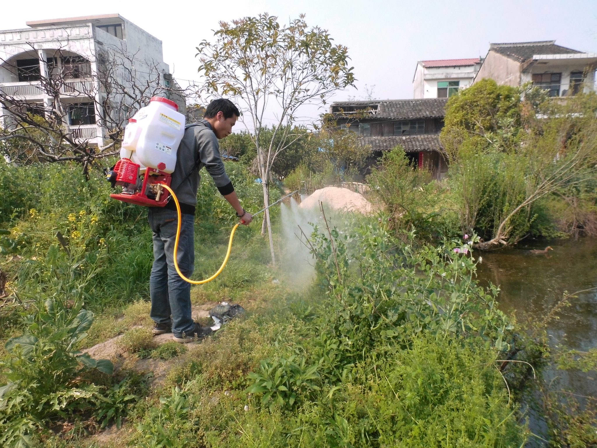打药机喷雾器喷药水稻农用迷雾弥雾汽油背负式喷粉播种追施肥果林