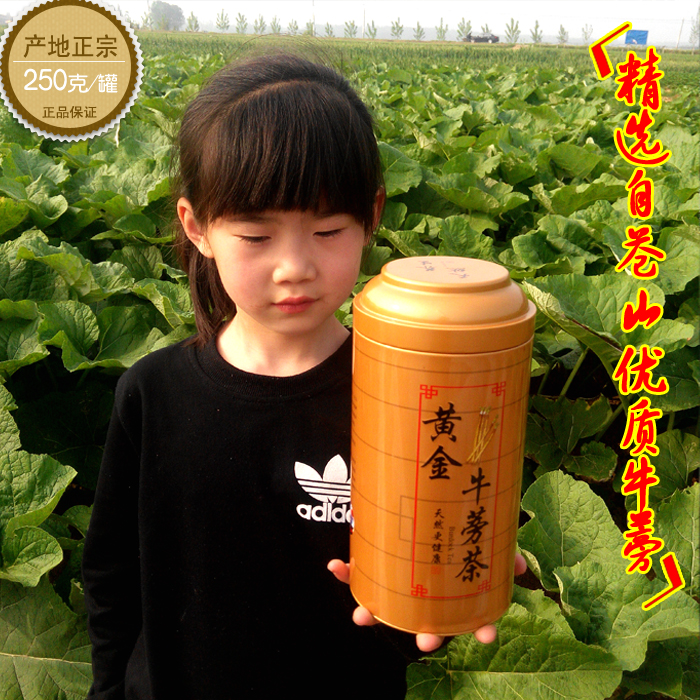 山东苍山正品黄金牛蒡茶 润肠通便 茶礼盒装 牛膀茶养生茶保健