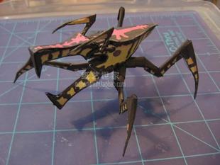 卫兵虫 3d纸模型diy 阿拉奇虫族甲虫星河战队虫子需自己做32129