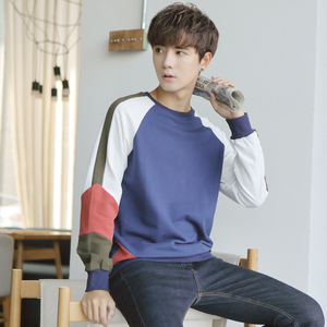 青年加绒套头卫衣