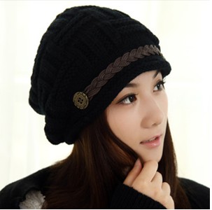 正品[女式冬季帽子新款]女士冬季帽子的织法评