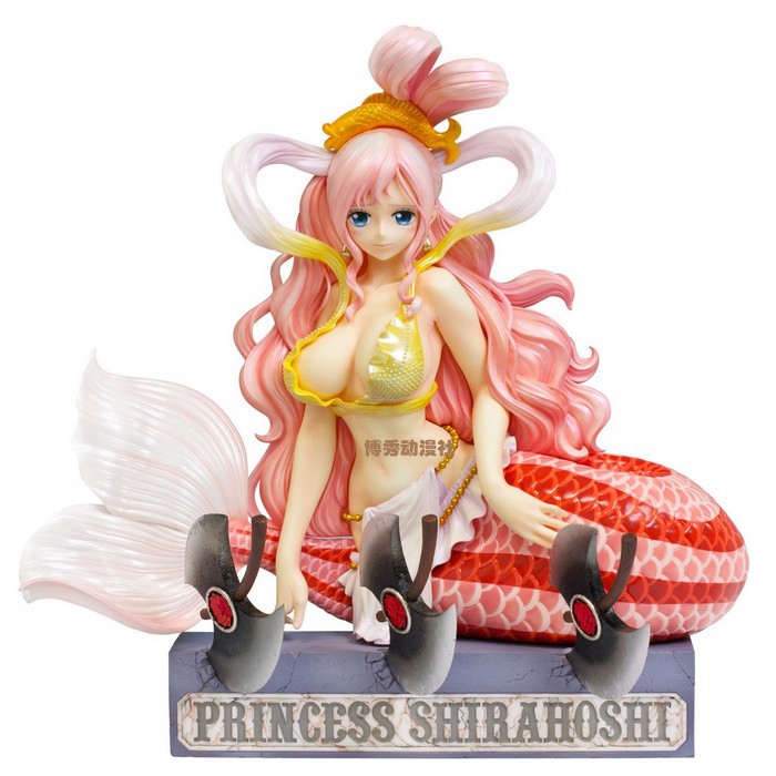 金猫/防伪 千值练 海贼王 特大号 人鱼.白星 手办