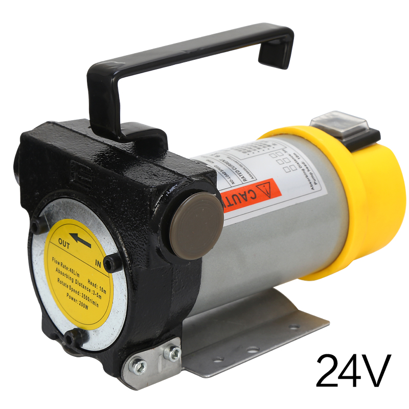 小型电动抽油泵 12v24v直流加油泵 自吸柴油泵 输油泵