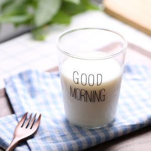 ins水杯玻璃杯创意牛奶杯