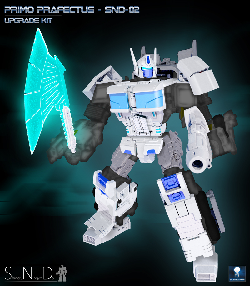 snd-02 cw 合体战争 白色擎天柱 白色通天晓配件包 现货