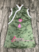棉背心 短版旗袍裙 年末回馈款 长款 真丝织锦提花改良款 新品