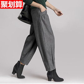 推荐最新灯笼裤裁剪图 绵绸灯笼裤裁剪图信息