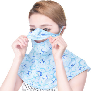 夏季户外遮阳面罩