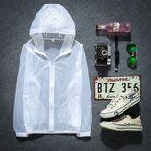 户外皮肤衣防晒风衣钓鱼服空调衫 超薄速干透气男女情侣款 夏季新款