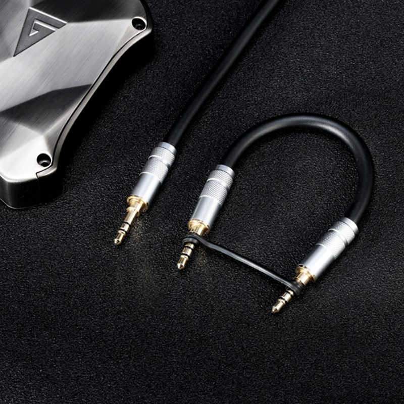 便携hifi发烧音频线 车载3.5m公对公手机连接耳机响音箱aux对录线