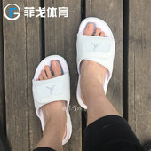 AJ4全白 纯白 运动拖鞋 100 菲戈Air 532225 Hydro Retro Jordan