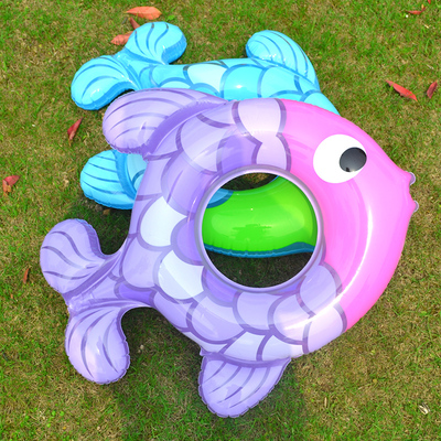 儿童游泳圈3-6岁加厚浮圈6-10岁游泳圈粉色泳