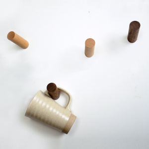 创意墙上衣服实木挂钩