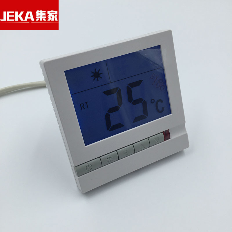 水地暖温控面板 可编程分集水器控制开关 采暖温控器