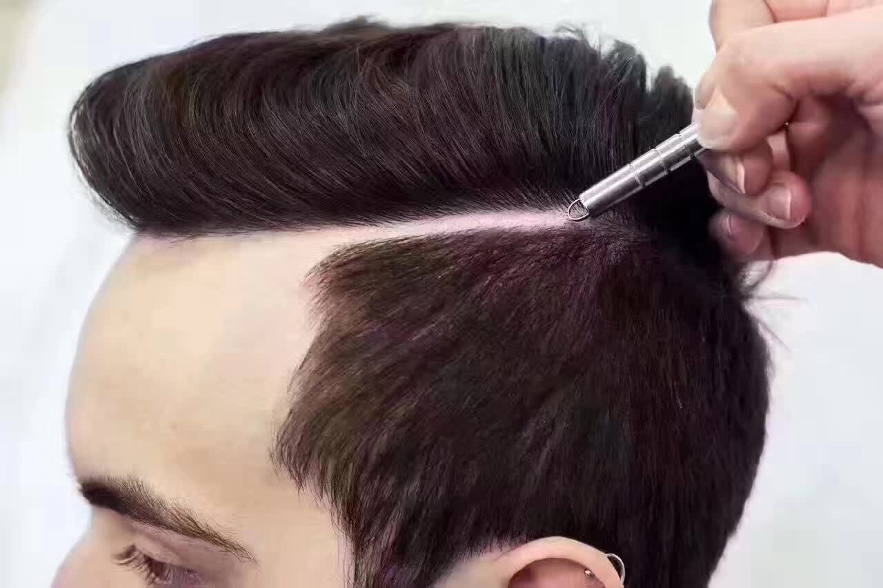 发型雕刻线条,简单,侧面_大山谷图库