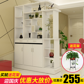 推荐最新屏风鞋柜图片 鞋柜带屏风玄关图片信息资料