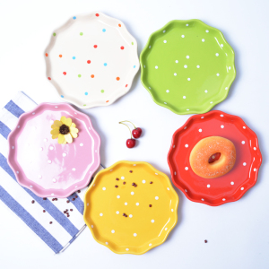 日式家用陶瓷盘子