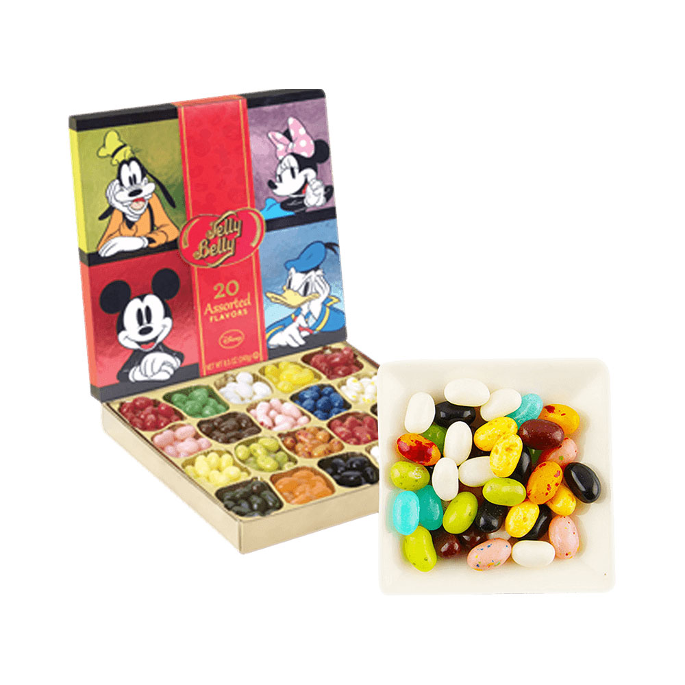 【直营】jelly belly/迪士尼20种口味糖果礼盒 250g