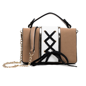 百搭单肩斜挎链条包