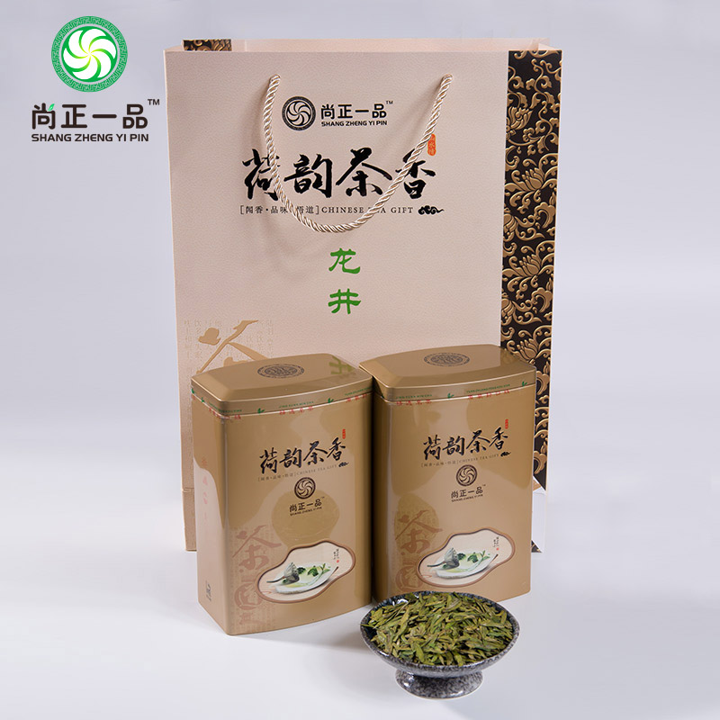 明前特级西湖龙井茶2016新茶春茶绿茶罐装龙井茶礼盒装礼品茶