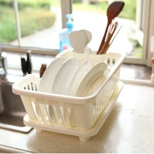 亿佳汇加厚厨房塑料沥水碗架餐具架大号滴水碗