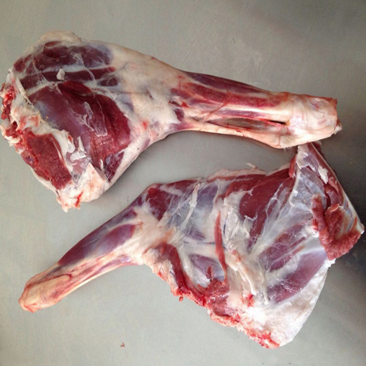 内蒙古带骨生鲜羊腿肉新鲜羔羊肉生羊肉卷涮火锅食材10斤包邮