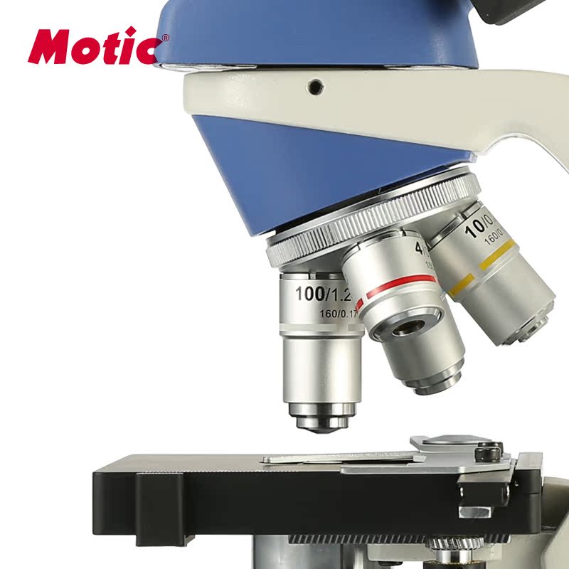motic麦克奥迪双目专业生物显微镜实验高清养殖学生科普sk-124