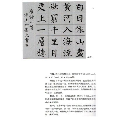 中国书法碑帖鉴赏临摹书籍 柳体集字古诗 柳公权玄秘塔碑 上海书画