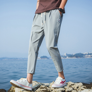 夏季青少年九分裤