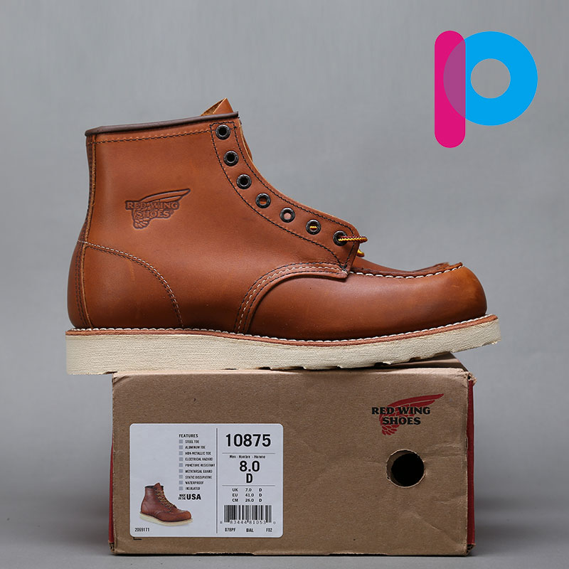 【plus one】red wing redwing rw 红翼 美产手工靴 钢印 10875