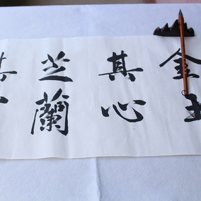 文房四宝毛笔书法国画用品羊毛毡书画毛毡 宣纸垫子120*80cm加厚