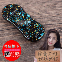 美国edc指尖陀螺手指螺旋HandSpinn成人减压玩具指间陀螺纯铜版