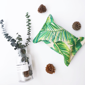 小清新棉麻布艺纸巾盒