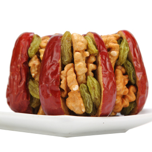 红枣夹核桃仁干果500g*3