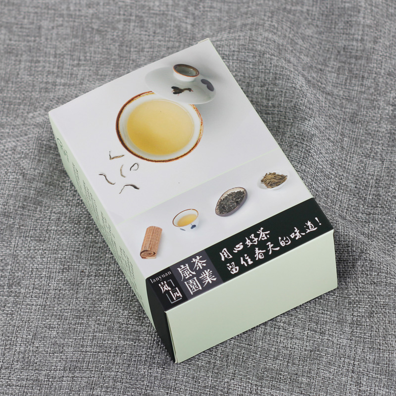 岚园茶业 福州茉莉花茶 茉莉毫芽 罐装 200g 浓香型新茶上市